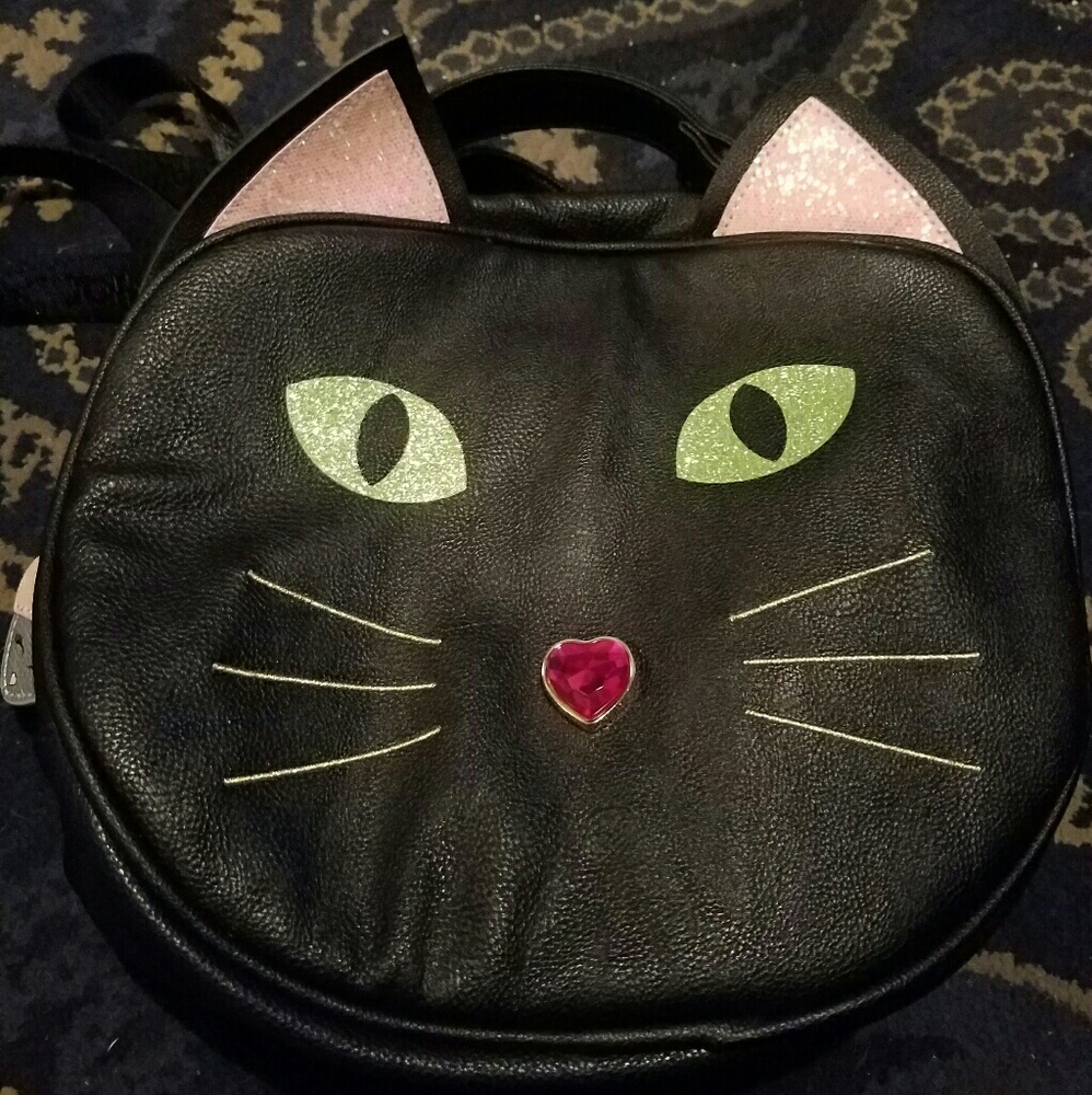 🚫SOLD🛇 Betsy Johnson Black Cat purse/lunch - Picture 5 of 8
